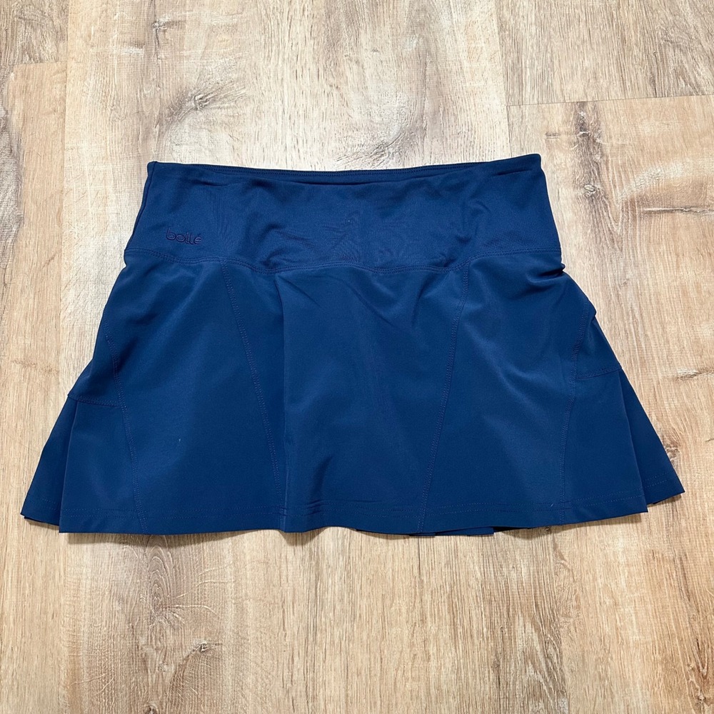 BOLLE |‎ Women's Live Lucky Leto Navy Blue Athletic Tennis Golf Skort Skirt, M